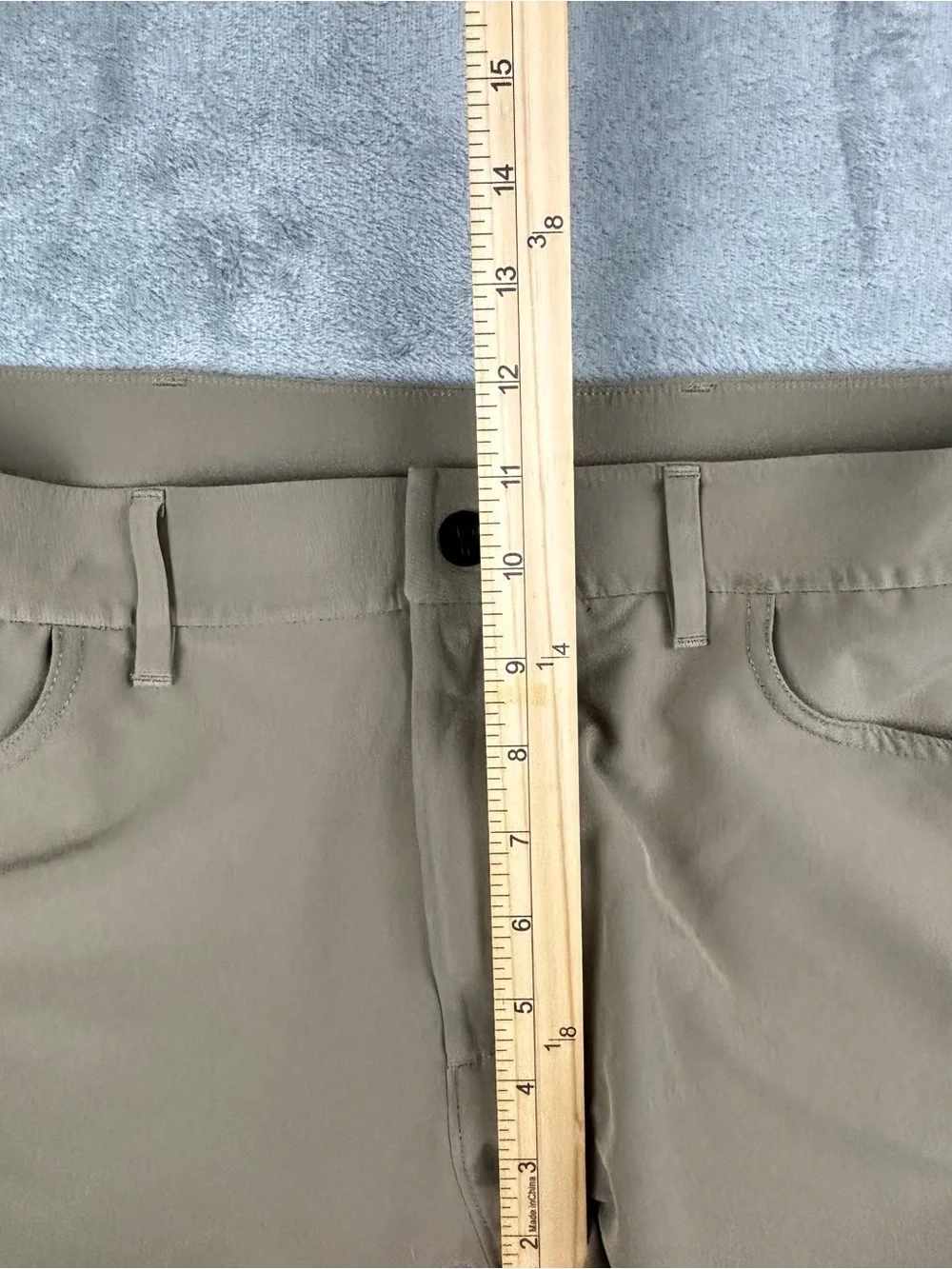 Public Rec Workday Pants Men 36X34 Brown Khaki 5-Pocket Straight (Fit 36X32)